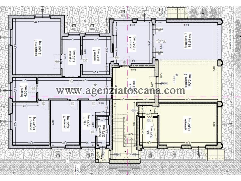 вилла с бассейном за продажа, Forte Dei Marmi - Centrale -  14