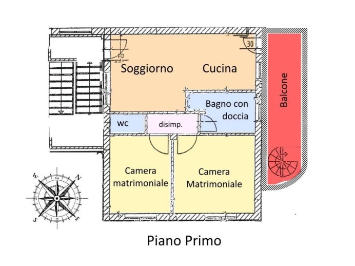 Agenzia Immobiliare Pegasus - Planimetria 1