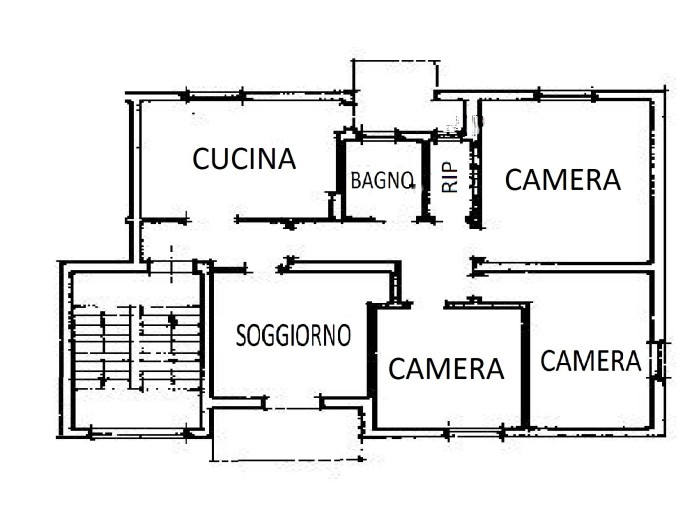 Agenzia Immobiliare Pegasus - Planimetria 1