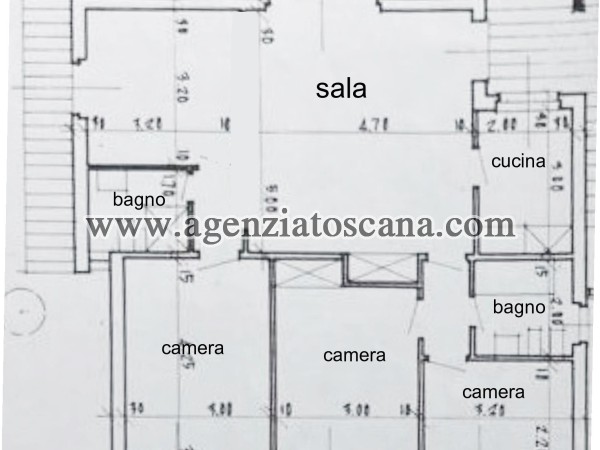 Appartamento in vendita, Forte Dei Marmi - Centrale -  12