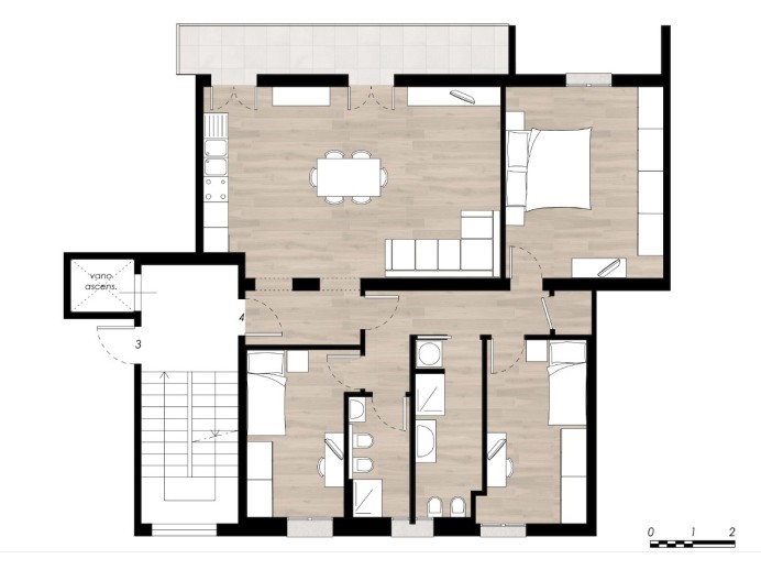 Agenzia Immobiliare San Quirino - Planimetria 1