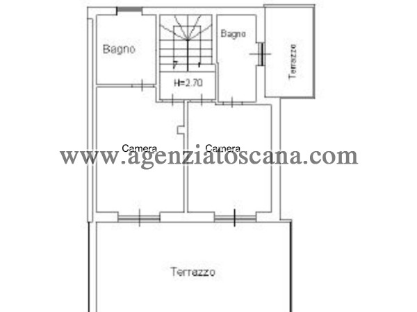 Вилла бифамильяре за арендная плата, Forte Dei Marmi - Centrale -  23