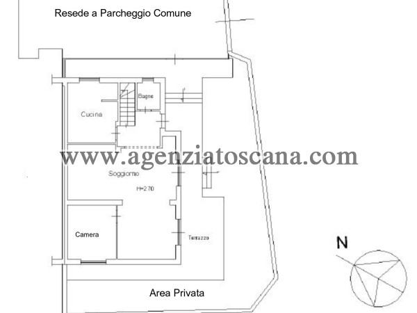 Вилла бифамильяре за арендная плата, Forte Dei Marmi - Centrale -  22