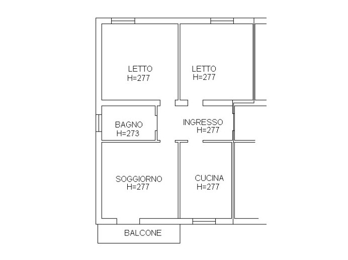 Agenzia Immobiliare San Quirino - Planimetria 1