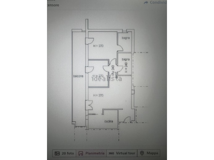 Agenzia Immobiliare Centrolido - Planimetria 1