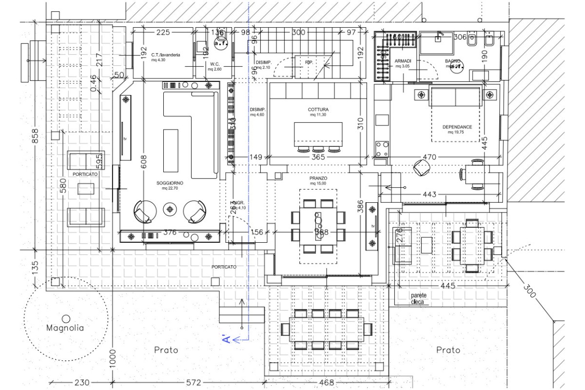 Agenzia Immobiliare agenzia Vittoria - Planimetria 1