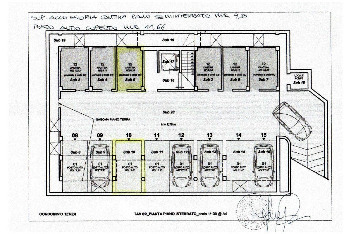 Agenzia Immobiliare agenzia Vittoria - Planimetria 2