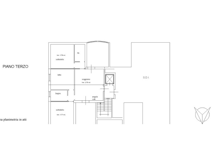 Agenzia Immobiliare San Quirino - Planimetria 1