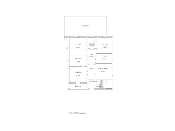 Agenzia Immobiliare San Quirino - Planimetria 1