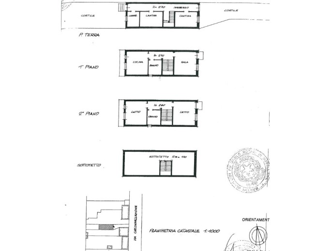 Agenzia Immobiliare San Quirino - Planimetria 1