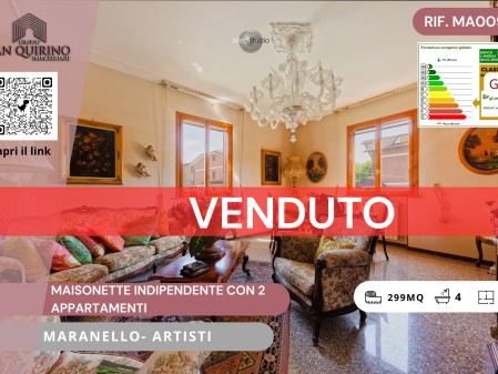 Maisonette indipendente con 2 
