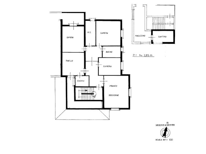 Agenzia Immobiliare San Quirino - Planimetria 1
