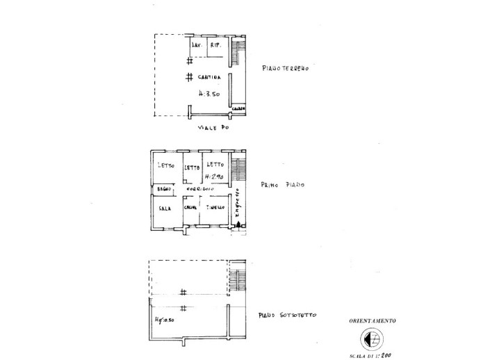 Agenzia Immobiliare San Quirino - Planimetria 1