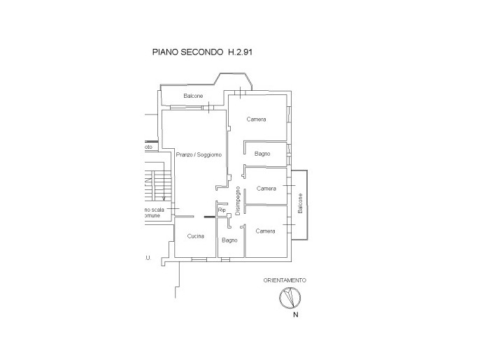 Agenzia Immobiliare San Quirino - Planimetria 1