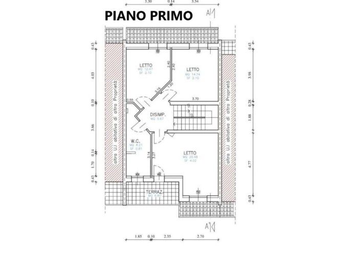 Agenzia Immobiliare San Quirino - Planimetria 1