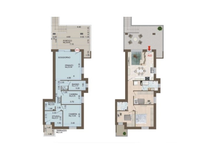 Agenzia Immobiliare San Quirino - Planimetria 1
