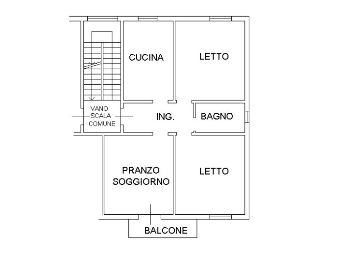 Agenzia Immobiliare San Quirino - Planimetria 1