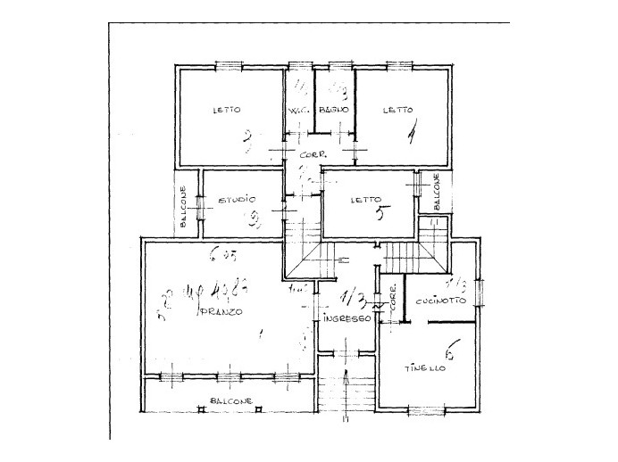 Agenzia Immobiliare San Quirino - Planimetria 1