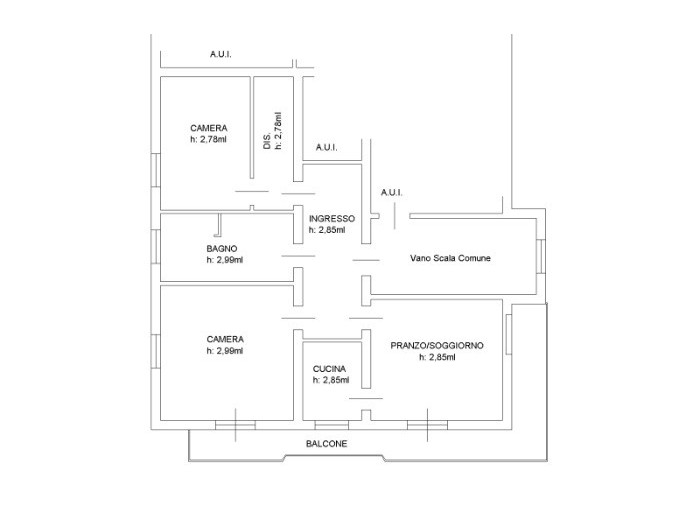 Agenzia Immobiliare San Quirino - Planimetria 1