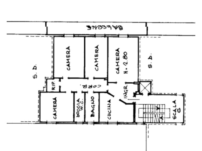 Agenzia Immobiliare San Quirino - Planimetria 1
