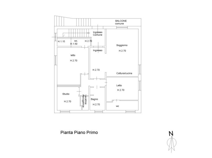 Agenzia Immobiliare San Quirino - Planimetria 1