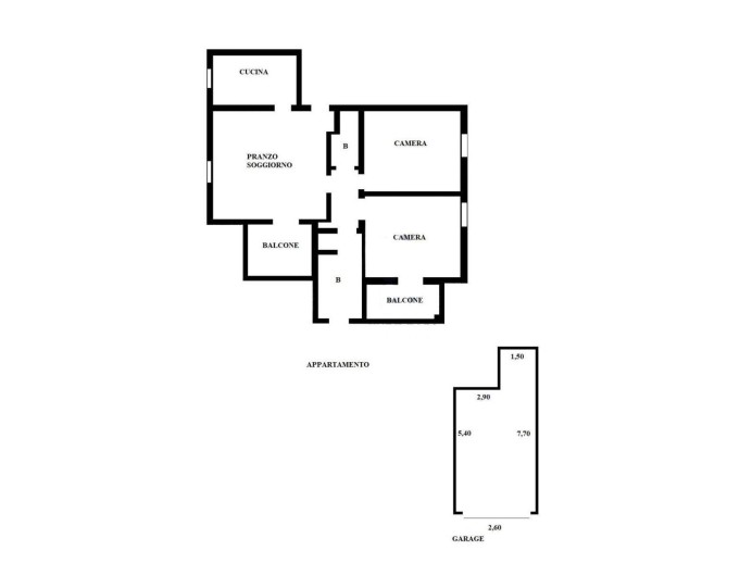 Agenzia Immobiliare San Quirino - Planimetria 1