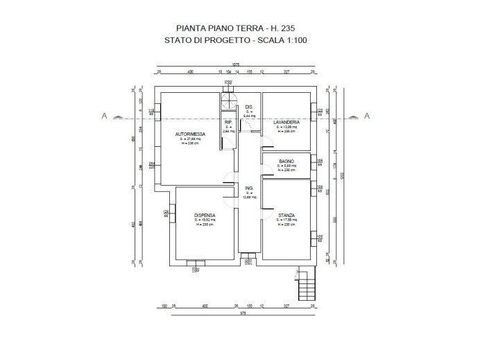 Agenzia Immobiliare San Quirino - Planimetria 1