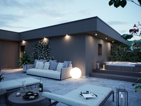 Attico di pregio in palazzina 