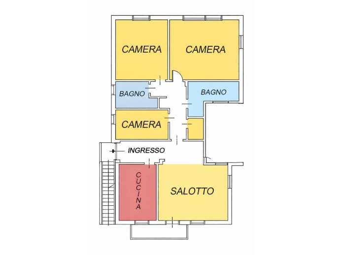 Agenzia Immobiliare San Quirino - Planimetria 1