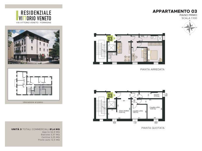 Agenzia Immobiliare San Quirino - Planimetria 1