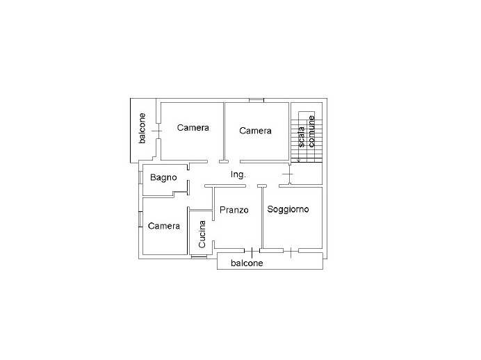 Agenzia Immobiliare San Quirino - Planimetria 1