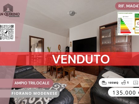 Trilocale a fiorano modenese !