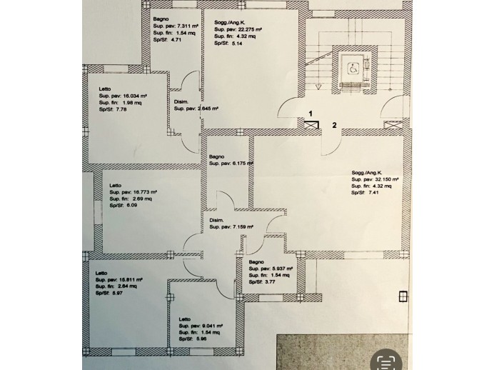 Agenzia Immobiliare San Quirino - Planimetria 1