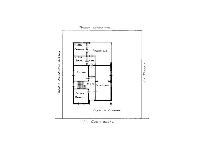 Agenzia Immobiliare San Quirino - Planimetria 1
