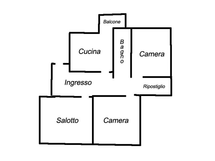 Agenzia Immobiliare San Quirino - Planimetria 1
