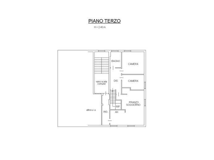 Agenzia Immobiliare San Quirino - Planimetria 1