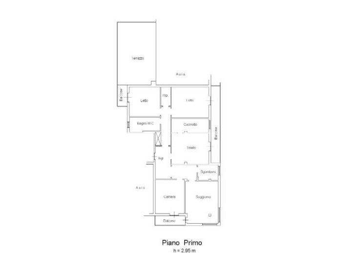 Agenzia Immobiliare San Quirino - Planimetria 1
