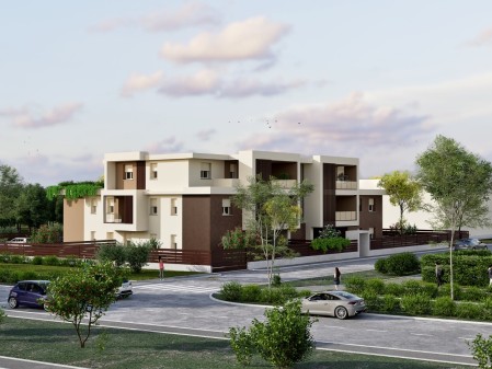 Piano terra con giardino in di