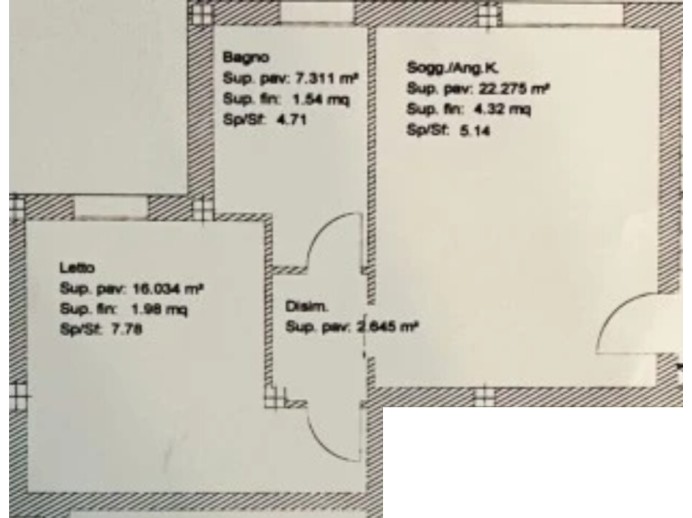 Agenzia Immobiliare San Quirino - Planimetria 1