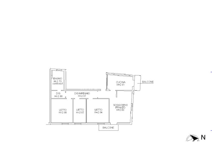 Agenzia Immobiliare San Quirino - Planimetria 1