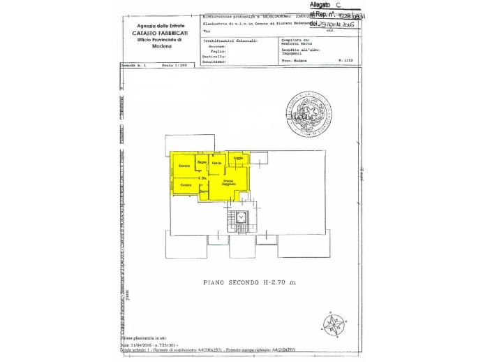 Agenzia Immobiliare San Quirino - Planimetria 1