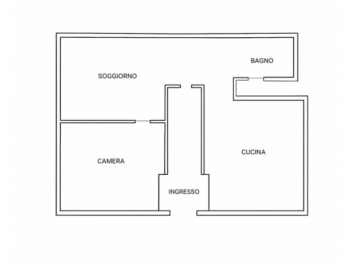 Agenzia Immobiliare San Quirino - Planimetria 1