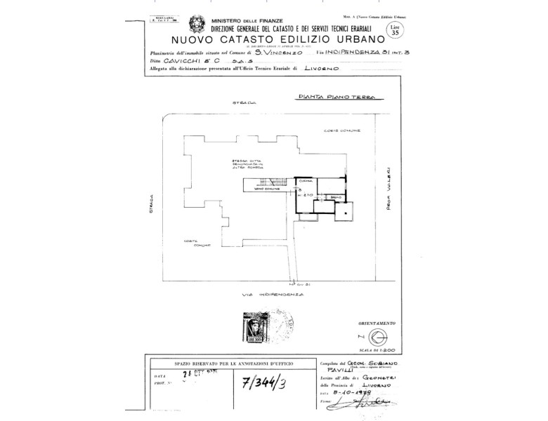 Agenzia Immobiliare Arcobaleno - Planimetria 1