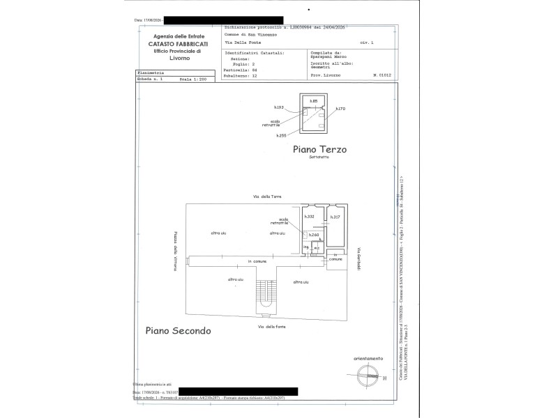 Agenzia Immobiliare Arcobaleno - Planimetria 1