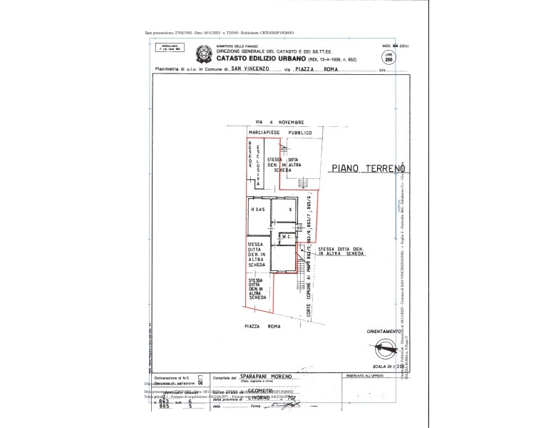 Agenzia Immobiliare Arcobaleno - Planimetria 1