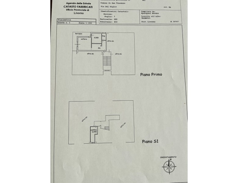 Agenzia Immobiliare Arcobaleno - Planimetria 1