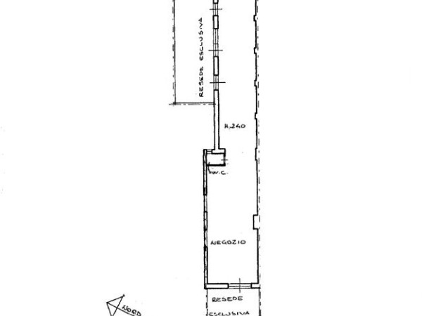 Riferimento L1D4501 - Locale Commerciale in Affitto a Viareggio