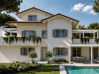 Detached villa with swimming p...