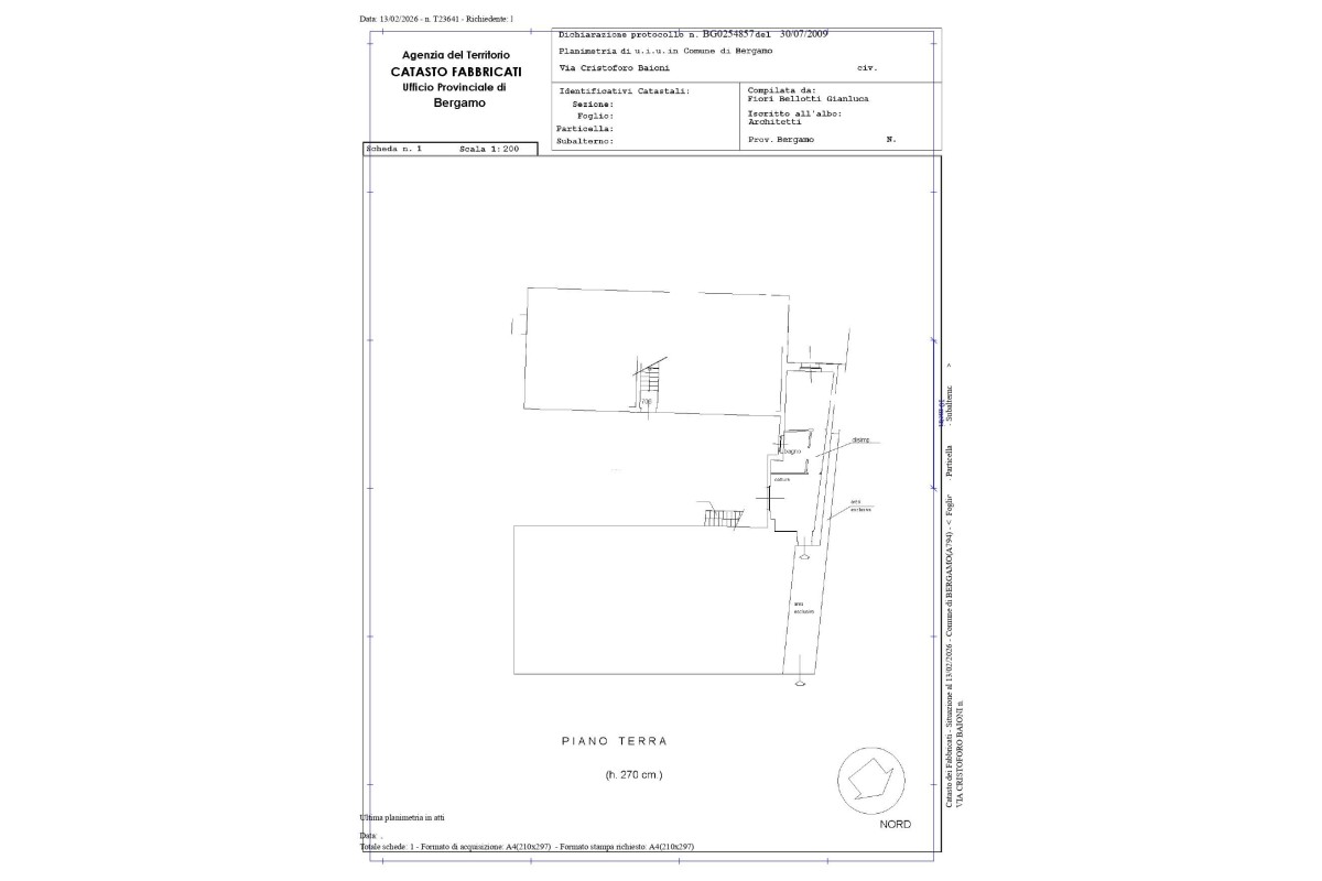 Planimetria catastale