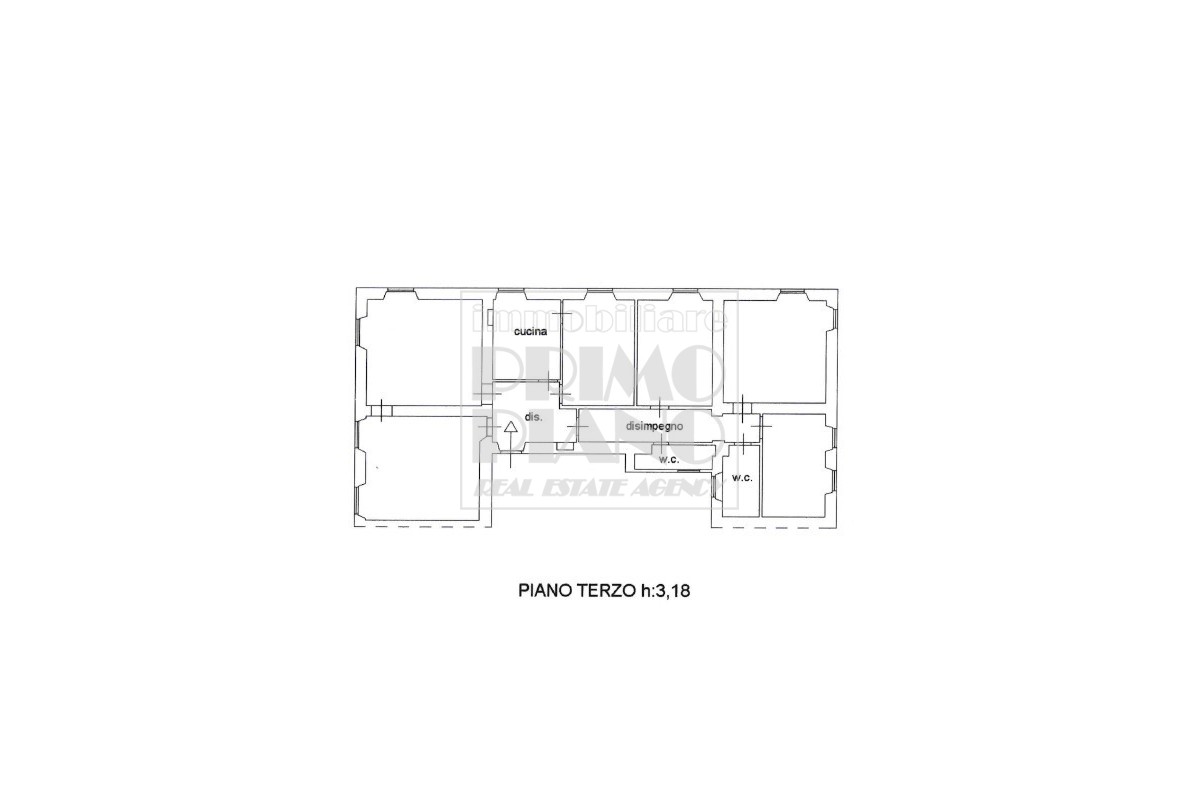 Agenzia Immobiliare PrimoPiano immobiliare - Planimetria 1